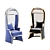 Elegant Bora Bora Birdcage Chair 3D model small image 1