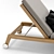 Malta Chaise: Outdoor Elegance and Comfort 3D model small image 4