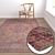 High-Quality Carpet Set - Variety of Textures 3D model small image 5