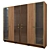 Elegant Wardrobe with Fine Details 3D model small image 5