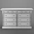Livingston 9-Drawer Dresser 3D model small image 3
