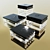 Luxury Visionnaire Irma Box: Elegant & Versatile Storage Solution 3D model small image 1