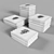 Luxury Visionnaire Irma Box: Elegant & Versatile Storage Solution 3D model small image 3