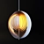 Title: Cosmorelax Ursula Steel Pendant Lamp 3D model small image 2
