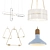 Modern Chandelier Collection 3D model small image 1