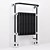 Christian Browne Matt Black Radiator 3D model small image 1