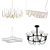 Contemporary Pendant Lighting Collection 3D model small image 1