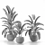 Tropical Beauty: Banana Palm 3D model small image 2