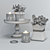 Floral Decor Set 3D model small image 4