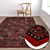 Luxury Carpet Set: High-Quality Textures 3D model small image 5