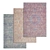 Versatile Carpets Set: High-Quality Textures 3D model small image 1