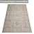 Luxury Texture Carpets Set 3D model small image 4