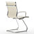 Solaro Conference Leather Office Chair 3D model small image 2