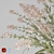 Elegant Lilac Metal Flower Vases 3D model small image 5
