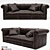 Luxury Baxter Alfred Soft Sofa 3D model small image 1