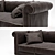 Luxury Baxter Alfred Soft Sofa 3D model small image 3