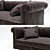 Luxury Baxter Alfred Soft Sofa 3D model small image 8