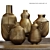 Versatile Decorative Vase Collection 
Elegant Vase Set for 3ds Max 
Stylish Vase Bundle for 3D model small image 1