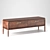 Pattern Oak Media Console 3D model small image 2