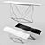 Naos Uptown Console: Sleek and Functional 3D model small image 1