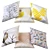 Cozy Dream Pillows 3D model small image 1