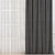 Sleek Reimagined Curtains 3D model small image 2