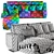 Cozy Comfort Sofa 3D model small image 4