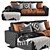 Cozy Comfort Sofa 3D model small image 5