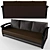 Prague Eurobook Sofa: Stylish and Functional 3D model small image 2