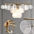 Modern Decorative Light Fixture 3D model small image 2