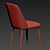 Sleek Tintori Dining Chair 3D model small image 3