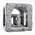 Sleek Slab Stone Decor: 3D Max Compatible 3D model small image 1