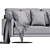 Mabel Comfort: Stylish and Cozy Sofa for Ultimate Relaxation 3D model small image 5