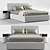 Elegant Visionary Bed: Unwrapped, Retopologized 3D model small image 1