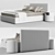 Elegant Visionary Bed: Unwrapped, Retopologized 3D model small image 2