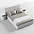 Elegant Visionary Bed: Unwrapped, Retopologized 3D model small image 3