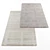 Modern Style Rug Set 3D model small image 2