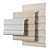 Elegant Roman Curtains: Treccia Bliss 3D model small image 2