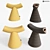 GARDIAN Stool: Stylish & Functional 3D model small image 1