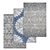 Luxury Carpets Set: High-Quality Textures 3D model small image 1