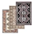 Luxury Carpets Set - High-Quality Textures for Multiple Angles 3D model small image 1