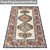 Luxury Carpets Set - High-Quality Textures for Multiple Angles 3D model small image 3