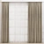 Sleek Curtain Revamps 3D model small image 1