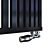 Mandarino Piazza 1800 Aluminum Radiator: High-Quality Italian Design 3D model small image 2