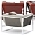 Arpa Armchair: Sleek, Stylish, Comfortable 3D model small image 3
