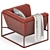Arpa Armchair: Sleek, Stylish, Comfortable 3D model small image 9