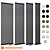 High-Quality Aluminum Radiator: Mandarino Tondo 1800 3D model small image 1