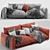 Modern Marenco Sofa: Elegant and Comfortable 3D model small image 1