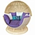 Rattan Garden Chair: Outdoor Elegance 3D model small image 2