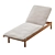 Dedon Tibbo Beach Chair: Luxury Outdoor Comfort 3D model small image 2